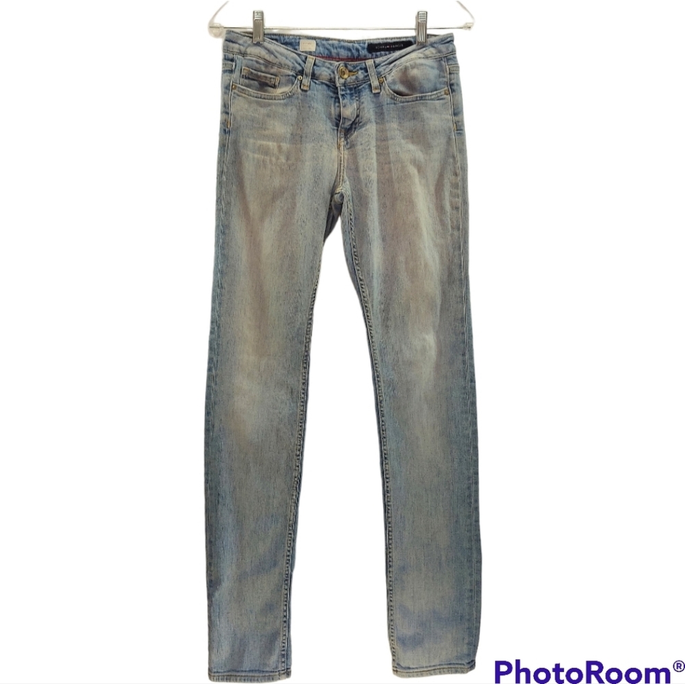 Tommy Hilfiger ROME DALLAS Light Blue Washed Jeans Size 26
